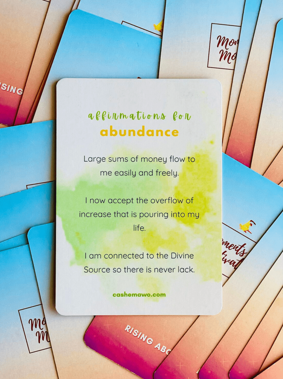 Rising Above: Daily Affirmation Cards