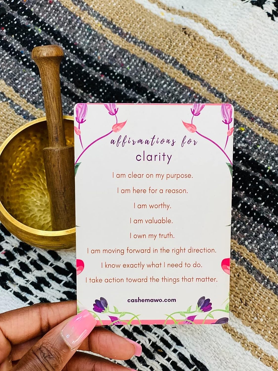 Daily Mindfulness Cards, Daily Affirmation Cards, Daily Self Love